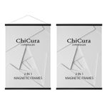 ChiCura Magnetic Frame Ash-Black 31cm (537-CF-1024AB-31)