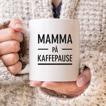 Happy Star Kopp "Mamma på Kaffepause"