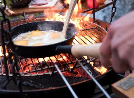 Espegard Stekepanne med langt skaft