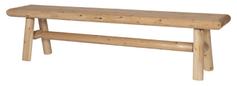 Canadian Outdoor Log Lang Benk 180cm
