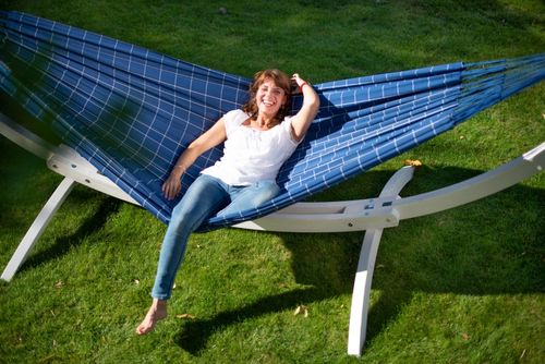 La Siesta Brisa Hengekøye Hurtigtørkende Kingsize Marine  (132-BRH-18-W3)