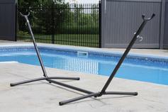 Vivere Stativ til hengekøye, Universal-Charcoal_250cm