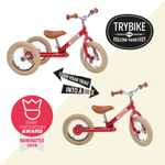 Trybike 3-Hjuls Løpesykkel Rød (371-TRY3-red)