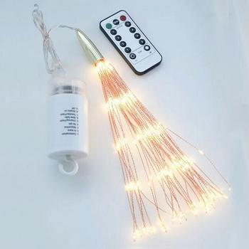 Trend light LED-tråder m/ fjernkontroll Batteri (497-GM11142)