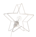 Storefactory Lampe Stjerne Hvit metall (516-901127)