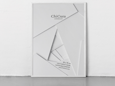 ChiCura Ramme White 50x70 (537-CF-1023)