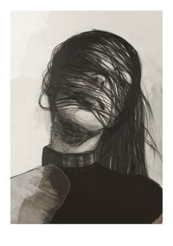 Anna Bülow Poster "Solitude" 50x70cm