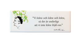 Astrid Lindgren Kjøleskapsmagnet "Lek"