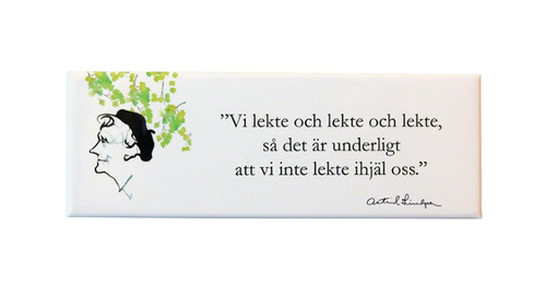 Astrid Lindgren Kjøleskapsmagnet "Lek" (470-CWAL425)