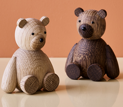 Lucie Kaas Trefigur Teddy Oak 9cm (201-te01oas)