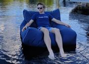 Luckysac Lounge Chair - Navy (524-FBB-01-NAVY)