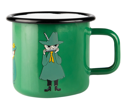 Mummi Emaljekrus "Snusmumriken" Grønn 3.7dl 