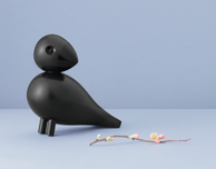 Kay Bojesen Sangfugl Ravn Sort (521-39481)