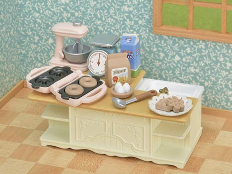 Sylvanian Families Kjøkkenøy med kjøkkenutstyr (351-5442)