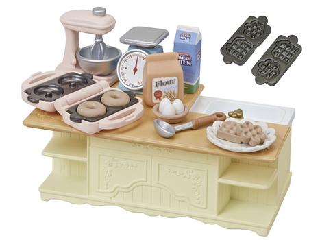 Sylvanian Families Kjøkkenøy med kjøkkenutstyr (351-5442)