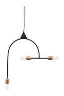 House Doctor Lampe Arch Sort/Messing