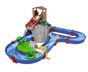 AquaPlay Kanalsystem Adventure-Land med tømmerrenne og vannkanon (121-8700001547)