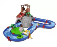 AquaPlay Kanalsystem Adventure-Land med tømmerrenne og vannkanon (121-8700001547)