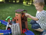 AquaPlay Kanalsystem Adventure-Land med tømmerrenne og vannkanon (121-8700001547)