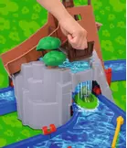 AquaPlay Kanalsystem Adventure-Land med tømmerrenne og vannkanon (121-8700001547)