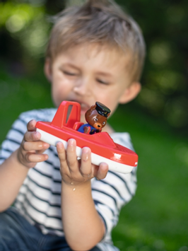 AquaPlay Kanalsystem Adventure-Land med tømmerrenne og vannkanon (121-8700001547)