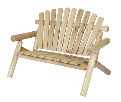 Canadian Outdoor Log Dobbel Sofabenk 132cm (340-2530)