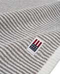 Lexington Icons Håndkle Striped 30x50cm Hvit-Grå (588-10002064-30x50)