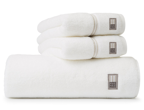 Lexington Hotel Håndkle Hvit/Beige