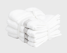 GANT Premium Håndklær 4stk Hvit_30x30cm