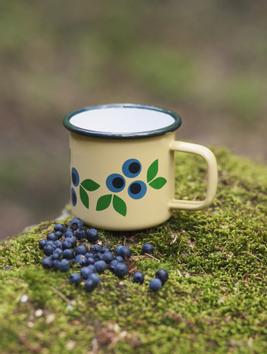Blafre Emaljekrus Blåbær 2.5dl