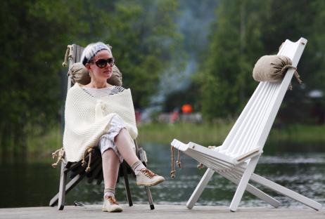 EcoFurn EcoChair Furu Grå (539-91716)