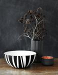 Cathrineholm Stripes Bolle Sort, 30cm (549-100353126)
