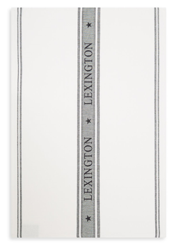 Lexington Icons Kjøkkenhåndkle Hvit/Sort