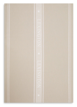 Lexington Icons Kjøkkenhåndkle Beige/Hvit