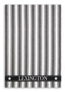 Lexington Icons Kjøkkenhåndkle Waffle Sort/Hvit