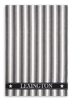 Lexington Icons Kjøkkenhåndkle Waffle Sort/ Hvit (588-10003044-black)