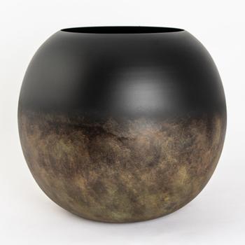 Halvor Bakke Vase Rund Patina (415-H68502)