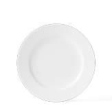 Lyngby Rhombe Tallerken Ø21cm Hvit (521-201224)