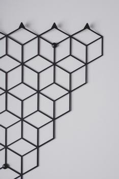 Polyhedra Knagg Stiga Sort 35x55xcm (598-STMBL)