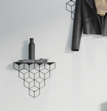 Polyhedra Hylle Stiga Sort 37x32cm (598-STPMBL)