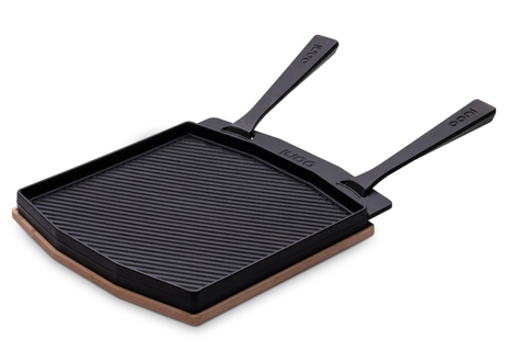 Ooni Tosidig Grillpanne Støpejern 34,6x31,8 (599-237)