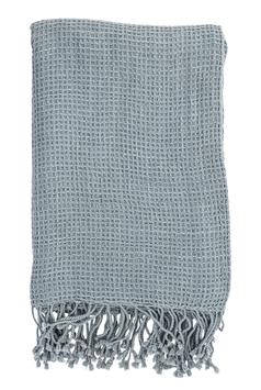 Bloomingville Pledd Blå Bomull 130x170cm (152-40606861)