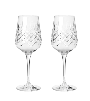 Frederik Bagger Crispy Madame Hvitvinsglass Clear 2stk (433-10398)