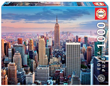 Educa Puslespill 1000 brikker_Midtown Manhattan