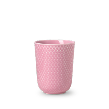 Lyngby Porcelæn Rhombe Color Krus H11.5cm_Rosa (521-201960)