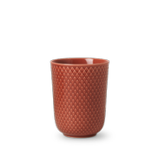 Lyngby Porcelæn Rhombe Color Krus H11.5cm_Terracotta