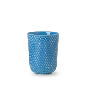 Lyngby Porcelæn Rhombe Color Krus H11.5cm_Mellomblå