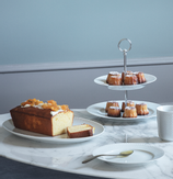 Lyngby Rhombe Serveringsfat Oval 35x26cm_Hvit (521-201205)