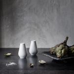 Lyngby Rhombe Salt & Pepper_Hvit (521-201214)