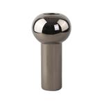 COOEE Pillar Vase Mørk Sølv_Ø17xH32 (389-HI-028-21-DS)